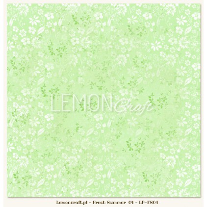 Double sided scrapbooking paper - Fresh Summer 04