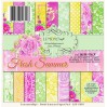 Pad of scrapbooking papers - Fresh Summer 6x6