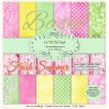 Stack of basic scrapbooking papers - Fresh Summer