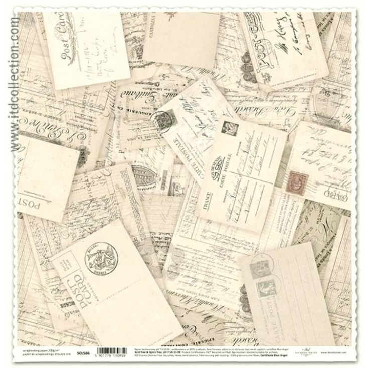 ITD Collection - Scrapbooking paper - SCL586
