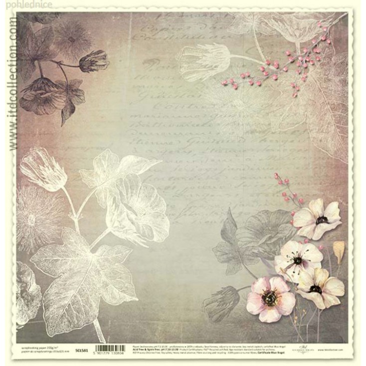 ITD Collection - Scrapbooking paper - SCL581