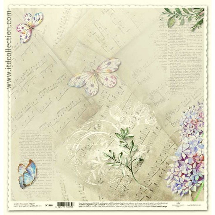 ITD Collection - Scrapbooking paper - SCL580