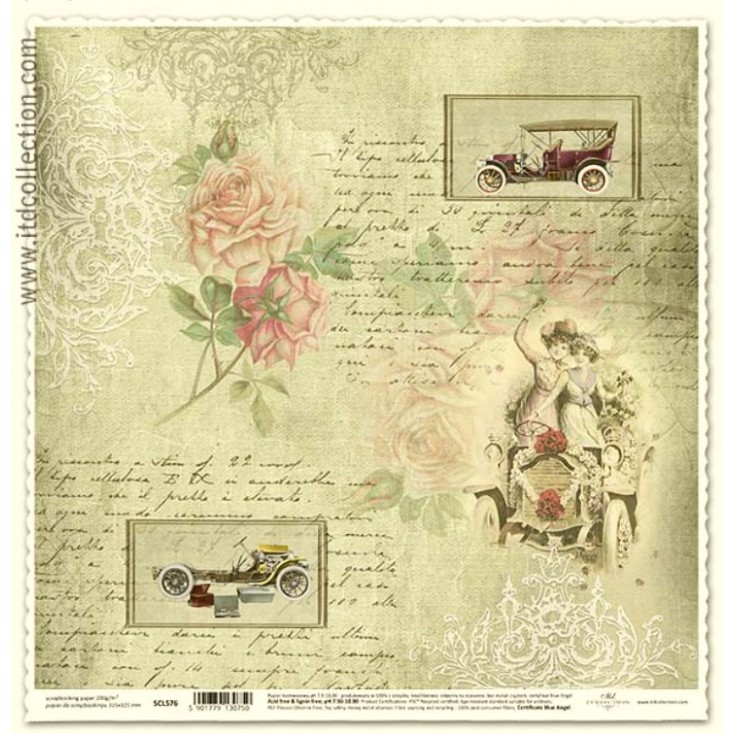 ITD Collection - Scrapbooking paper - SCL576