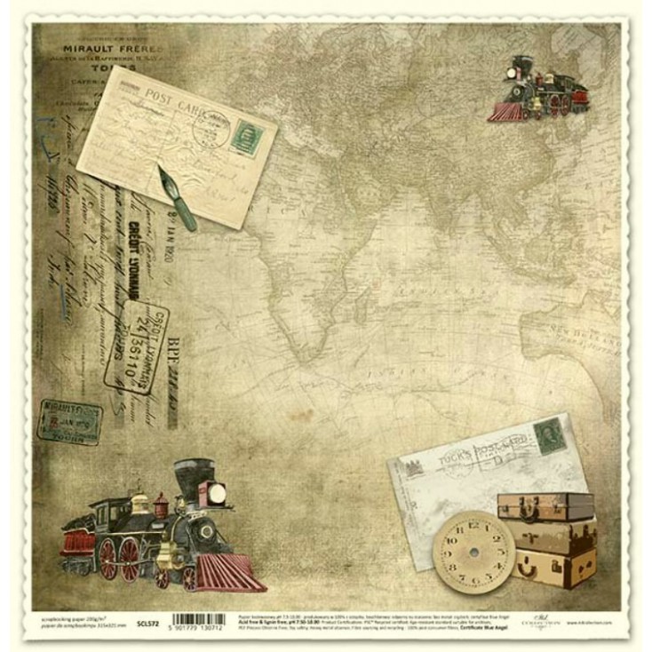 ITD Collection - Scrapbooking paper - SCL572
