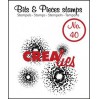 Stempel silikonowy Crealies - Bits & Pieces no. 40