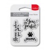 Set of clear stamps - ScrapBerry's - You are perfect