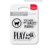 Set of clear stamps - ScrapBerry's - You are my best friend