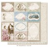 Romantyczne pocztówki retro 2 - Papier do scrapbookingu - Maja Design - Vintage Romance - Love notes