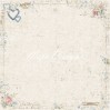 Papier w zakochane pary - Papier do scrapbookingu - Maja Design - Vintage Romance - Bride & Groom