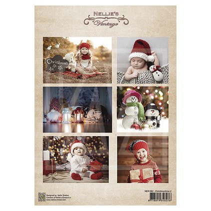 Scrapbooking paper - Nellie's Choice - Christmas Time 02